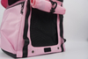 Pink large-capacity breathable pet backpack