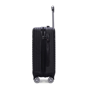 ABS black luggage case set