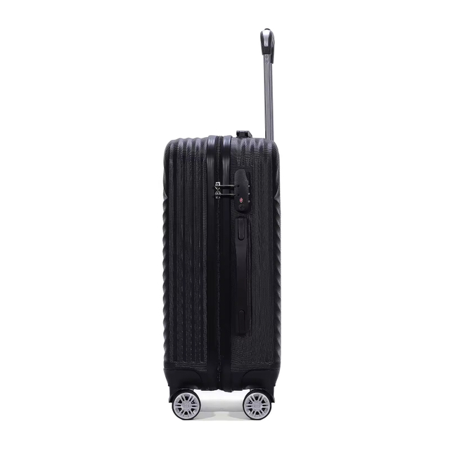 ABS black luggage case set