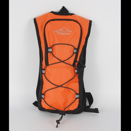 Lightweight cycling backpack is eye-catching, safe and portable.