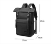 Designer Custom Travel Rolltop Laptop Rucksack Computer Backpack with logo Business Laptop Backpack Bags