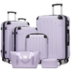 ABS luggage box set with handbag