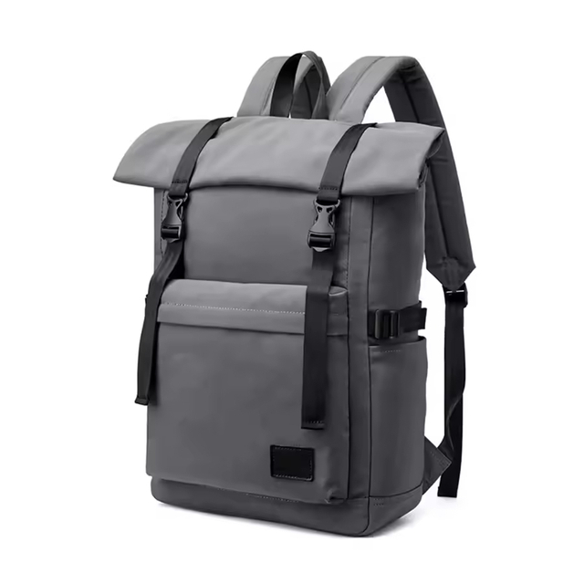 Designer Custom Travel Rolltop Laptop Rucksack Computer Backpack with logo Business Laptop Backpack Bags