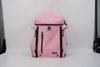 Pink large-capacity breathable pet backpack