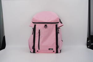 Pink large-capacity breathable pet backpack