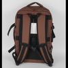 Business backpack - brown, water-resistant and dust-proof