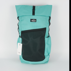 Outdoor hiking bag with solar panels