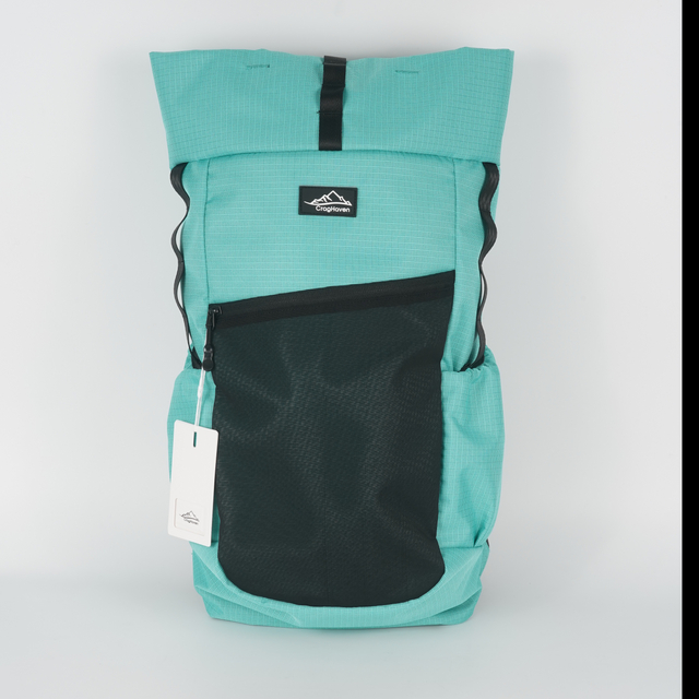 Outdoor hiking bag with solar panels