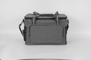 Large-capacity gray picnic bag