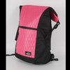 Pink outdoor waterproof hiking backpack made of TPU material