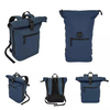 Expandable Rolltop Waterproof Trendy Backpack With Laptop Compartment